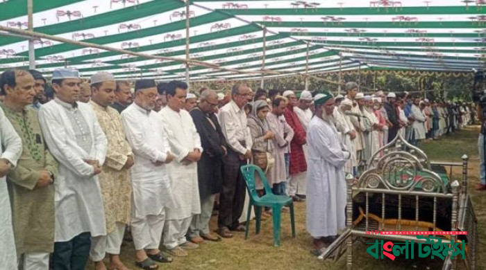 চিরনিদ্রায় শায়িত হলেন ডা. জাফরুল্লাহ চৌধুরী